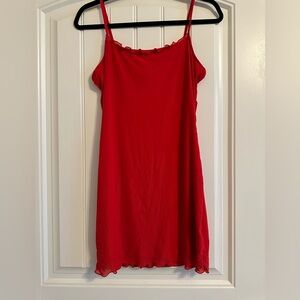 H&M Red Mini Dress